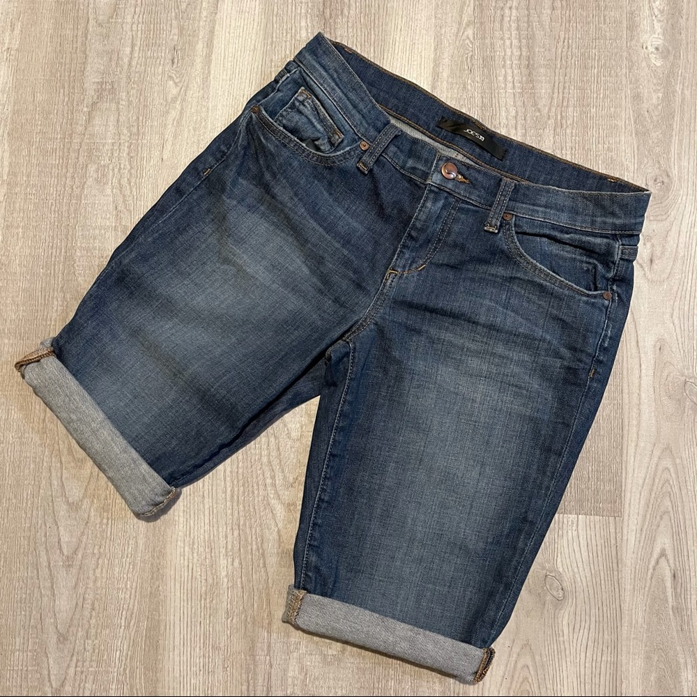 Joe’s Jeans Cuffed Bermuda Shorts Size 25